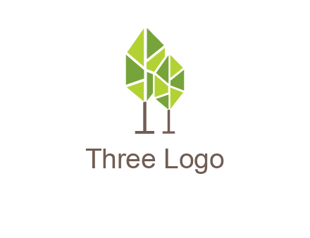 abstract trees logo