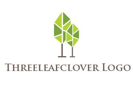 abstract trees logo