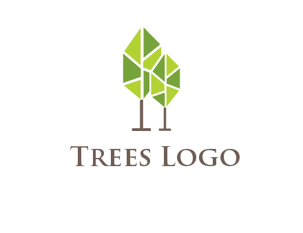 abstract trees logo