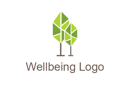 abstract trees logo