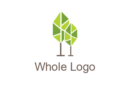 abstract trees logo