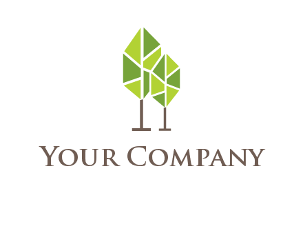 abstract trees logo