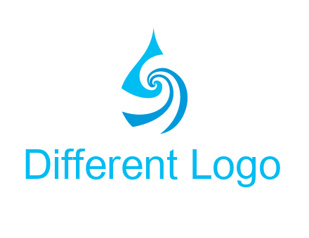 water drop cleaning logo