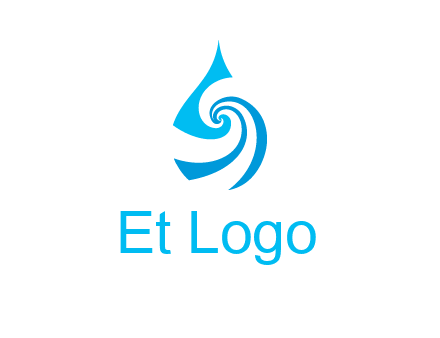 water drop cleaning logo