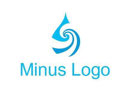 water drop cleaning logo