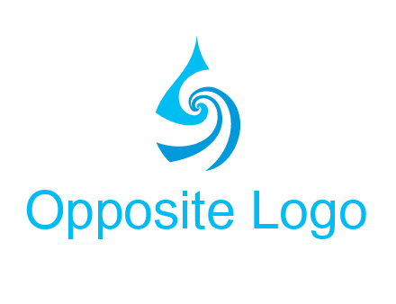 water drop cleaning logo