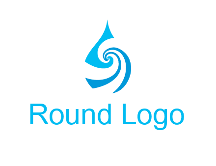water drop cleaning logo