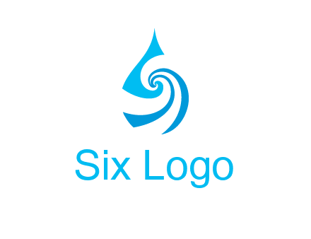water drop cleaning logo