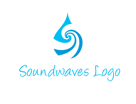 water drop cleaning logo