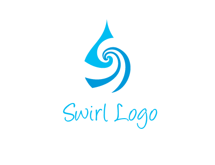 water drop cleaning logo