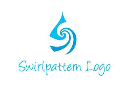 water drop cleaning logo