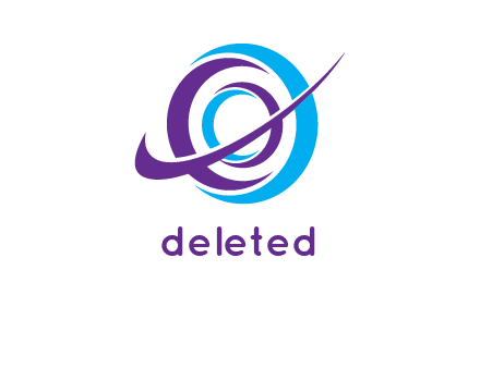 circle made of swooshes logo