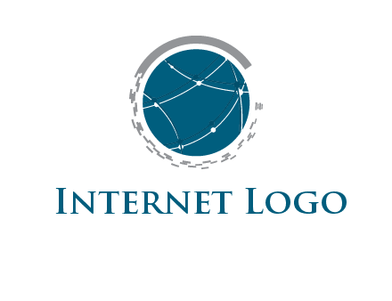 tech connection inside globe logo
