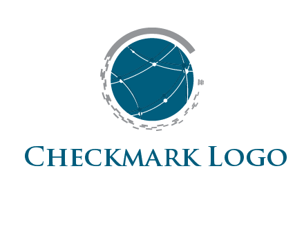 tech connection inside globe logo