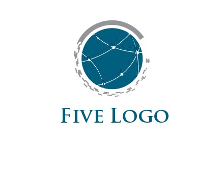 tech connection inside globe logo