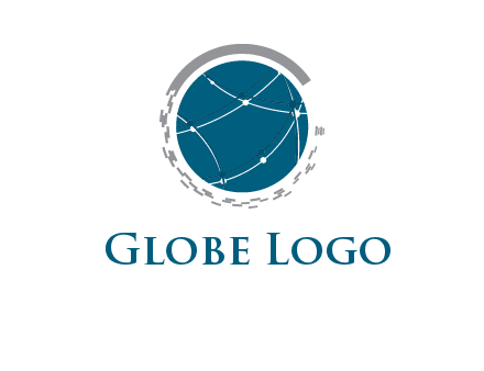 tech connection inside globe logo