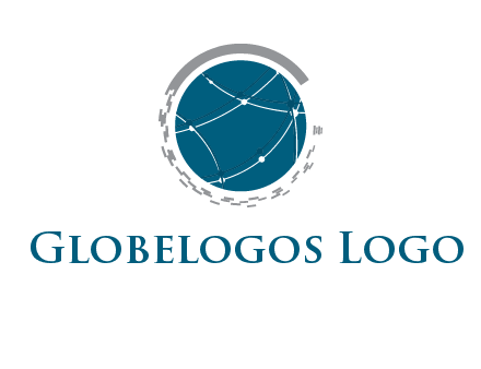 tech connection inside globe logo