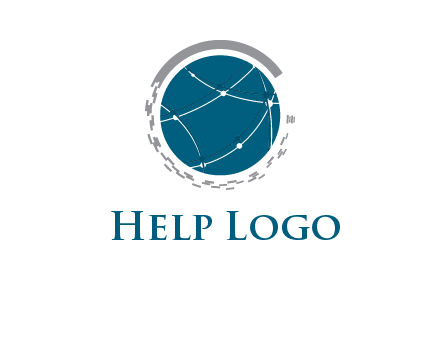 tech connection inside globe logo
