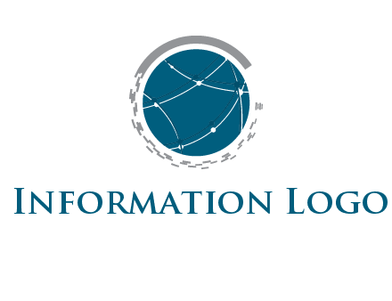 tech connection inside globe logo
