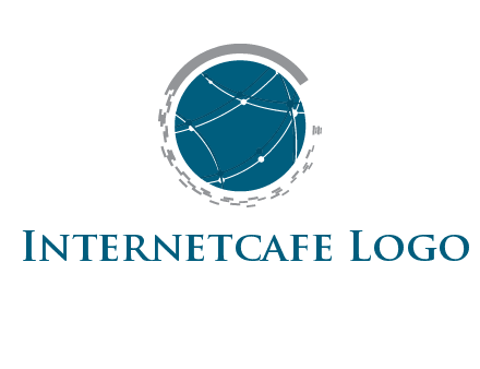 tech connection inside globe logo