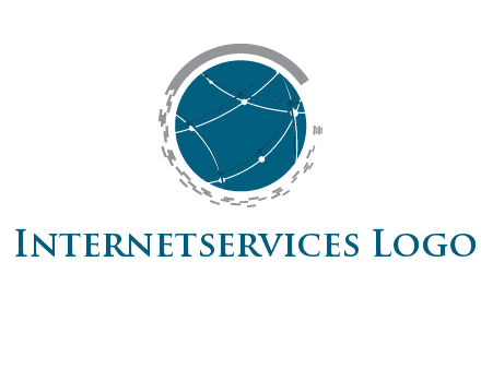 tech connection inside globe logo