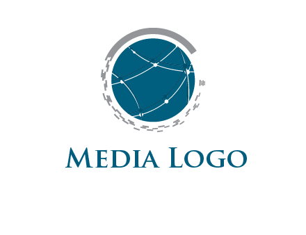 tech connection inside globe logo