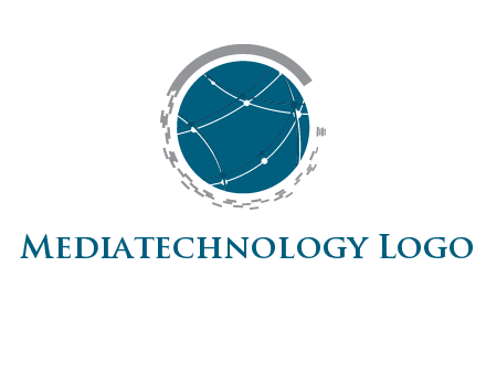 tech connection inside globe logo