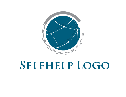 tech connection inside globe logo