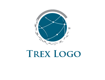 tech connection inside globe logo