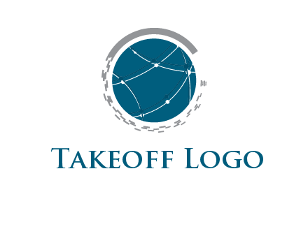 tech connection inside globe logo