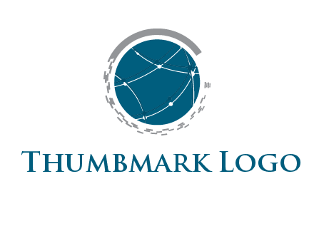 tech connection inside globe logo