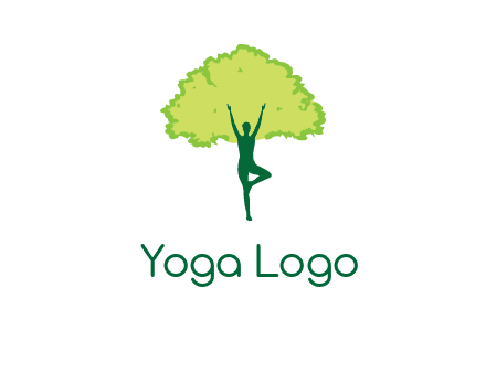person with tree logo