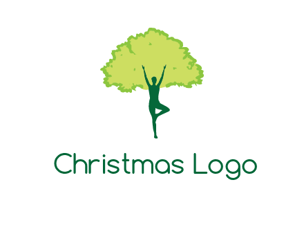 person with tree logo