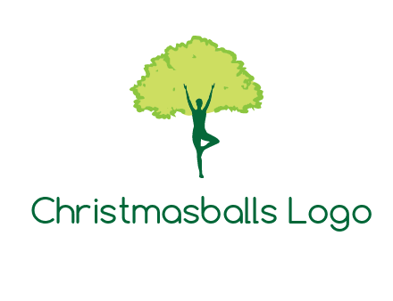 person with tree logo