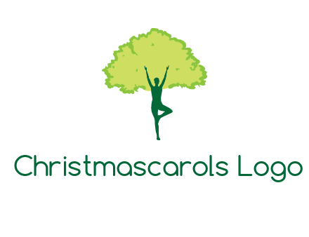 person with tree logo