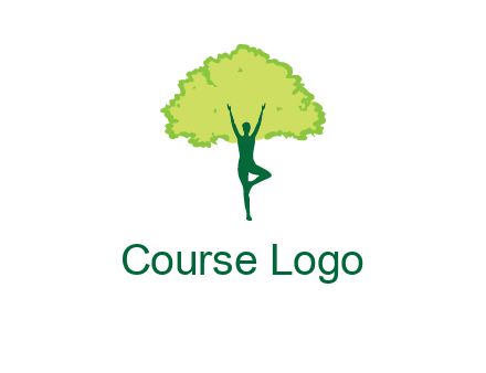 person with tree logo