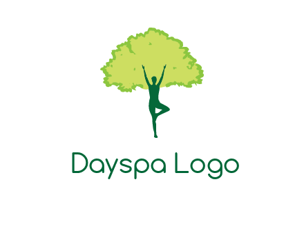 person with tree logo