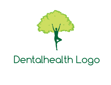 person with tree logo