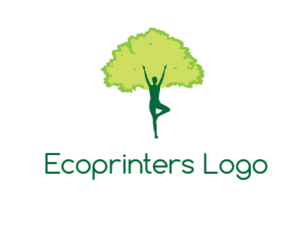 person with tree logo
