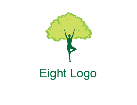 person with tree logo