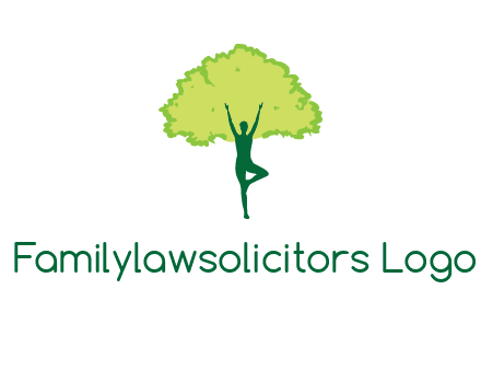 person with tree logo