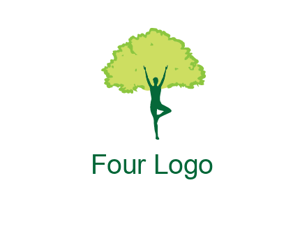 person with tree logo