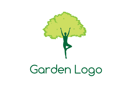 person with tree logo