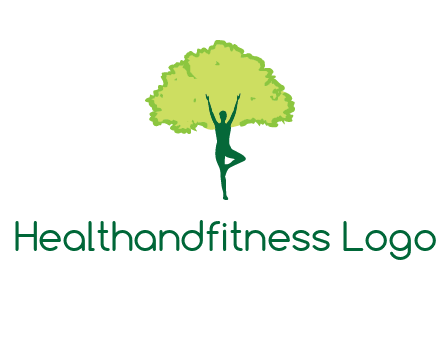 person with tree logo