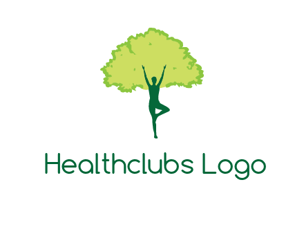 person with tree logo