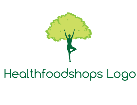 person with tree logo
