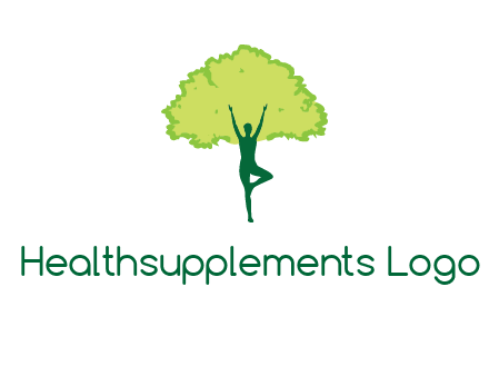 person with tree logo
