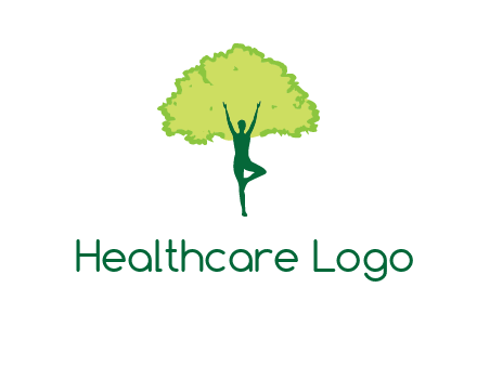 person with tree logo