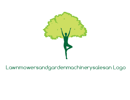 person with tree logo