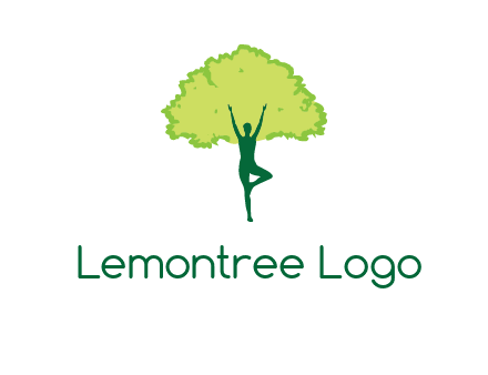 person with tree logo